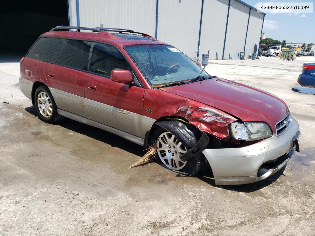 2002 Subaru Legacy Outback H6 3.0 Ll Bean VIN: 4S3BH806527610099 Lot: 55326204