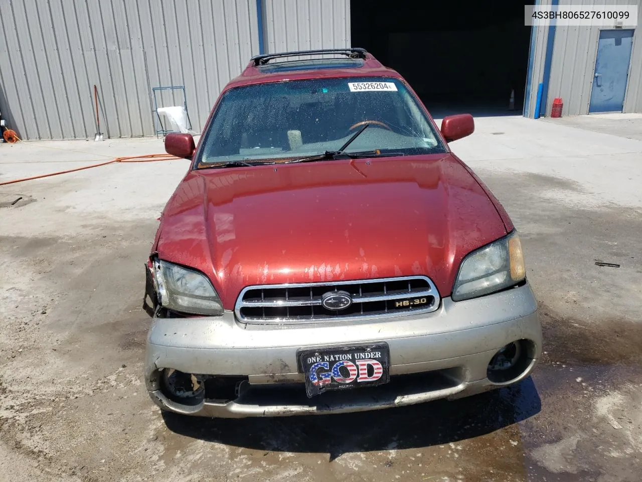 4S3BH806527610099 2002 Subaru Legacy Outback H6 3.0 Ll Bean