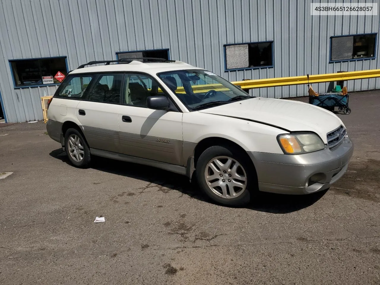 2002 Subaru Legacy Outback VIN: 4S3BH665126628057 Lot: 55754584