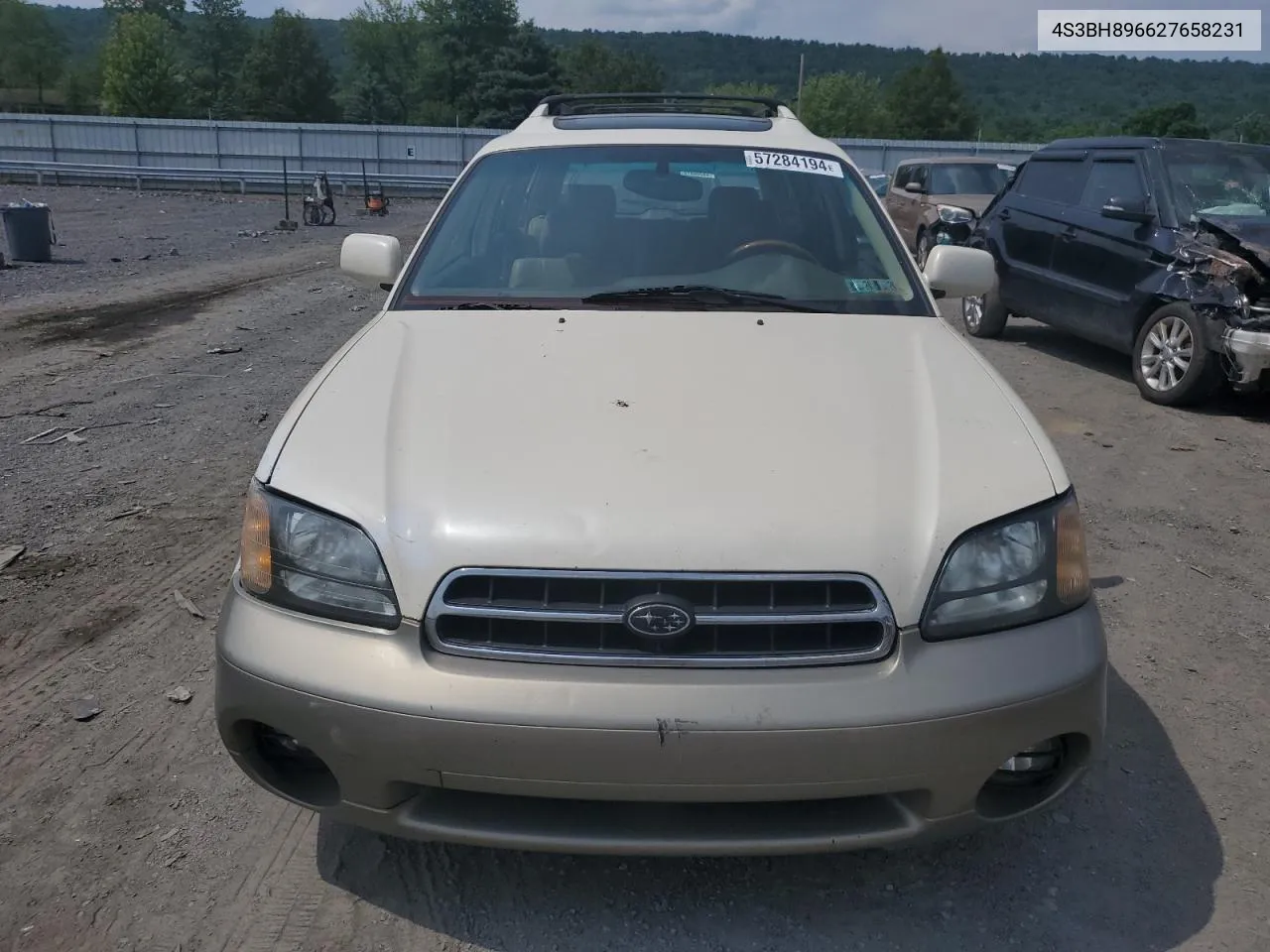 2002 Subaru Legacy Outback H6 3.0 Vdc VIN: 4S3BH896627658231 Lot: 57284194