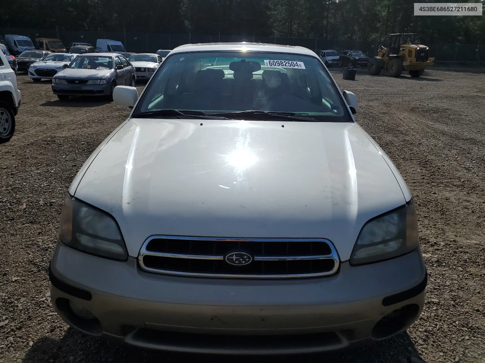 2002 Subaru Legacy Outback Limited VIN: 4S3BE686527211680 Lot: 60982504