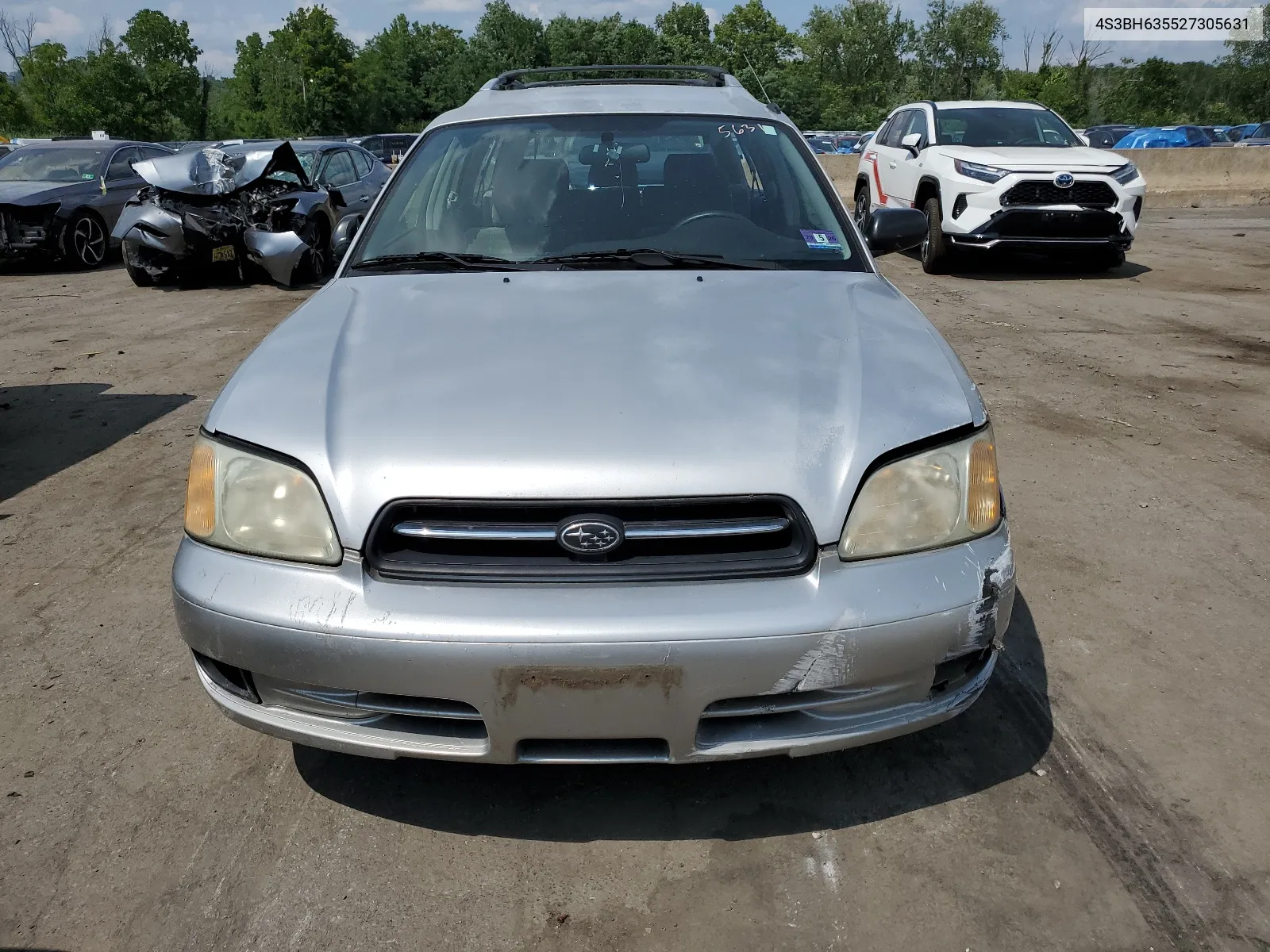 2002 Subaru Legacy L VIN: 4S3BH635527305631 Lot: 64214044