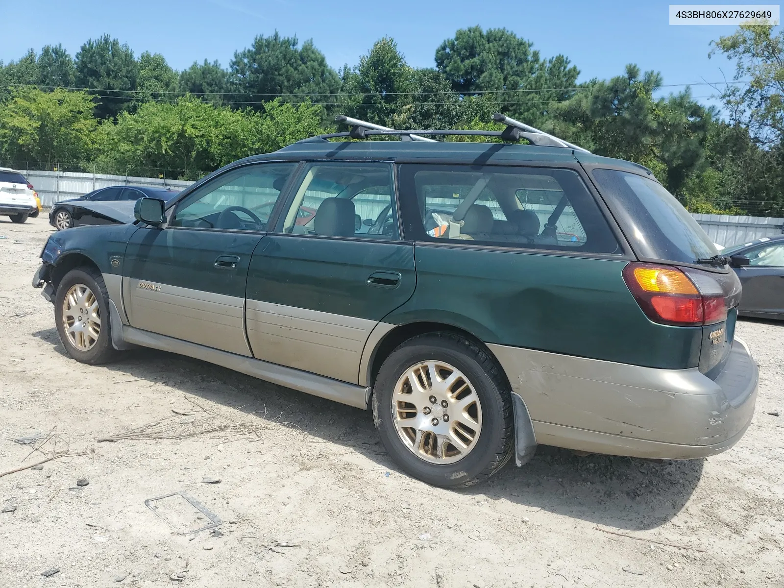 2002 Subaru Legacy Outback H6 3.0 Ll Bean VIN: 4S3BH806X27629649 Lot: 65114054