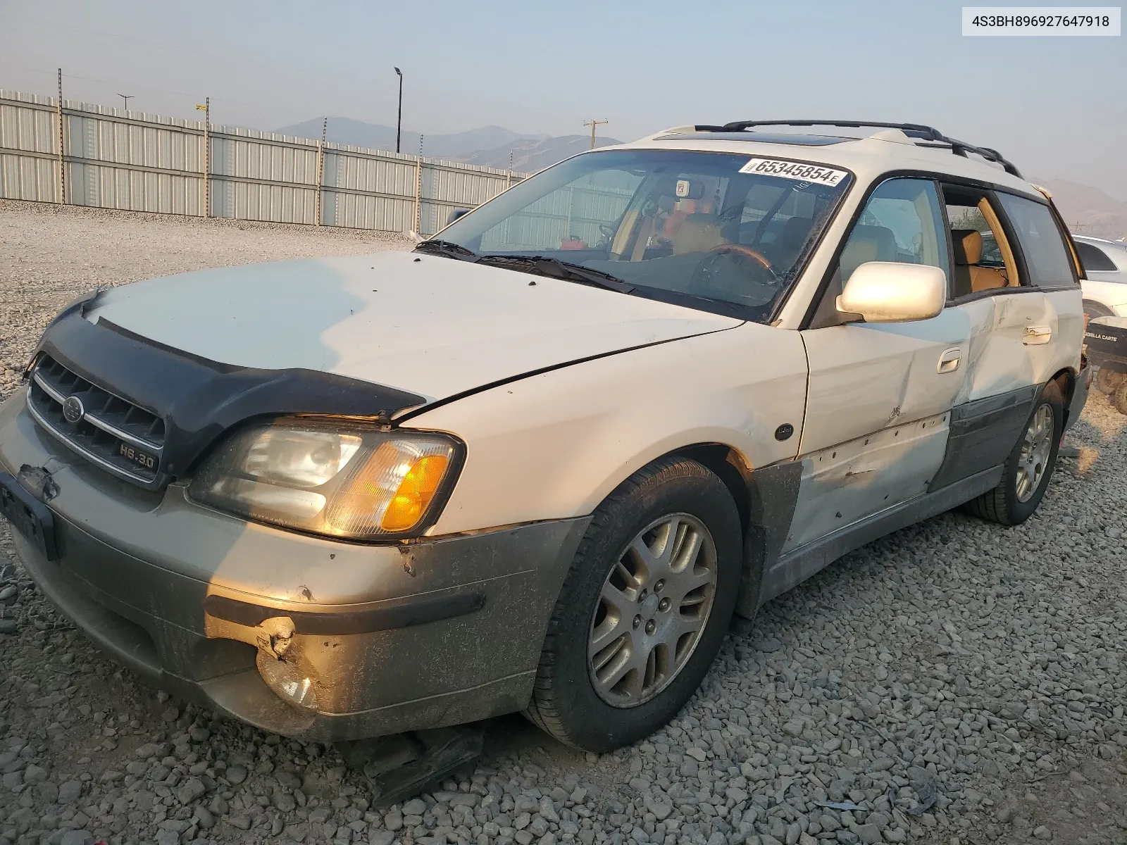 2002 Subaru Legacy Outback H6 3.0 Vdc VIN: 4S3BH896927647918 Lot: 65345854