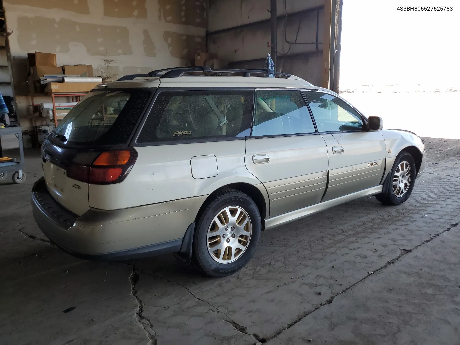 2002 Subaru Legacy Outback H6 3.0 Ll Bean VIN: 4S3BH806527625783 Lot: 65676194