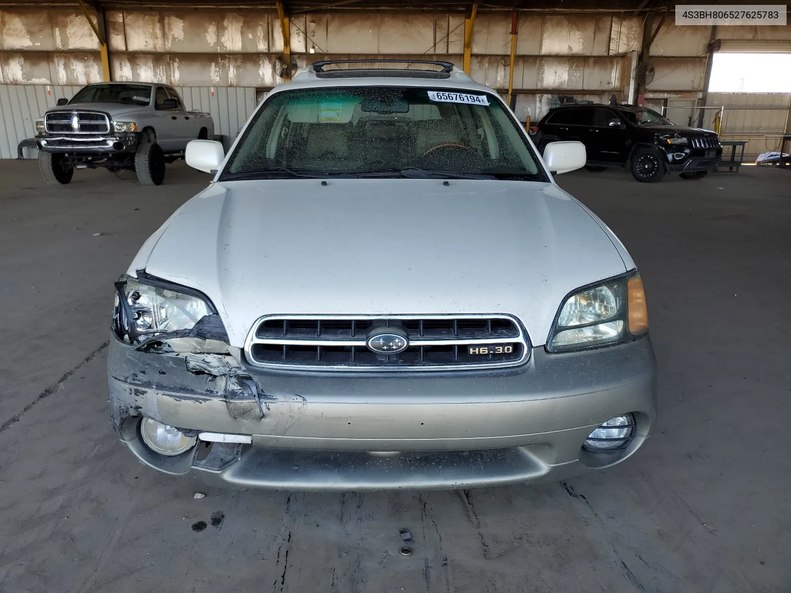 2002 Subaru Legacy Outback H6 3.0 Ll Bean VIN: 4S3BH806527625783 Lot: 65676194