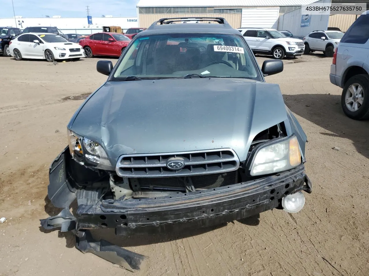 2002 Subaru Legacy Outback Awp VIN: 4S3BH675527635750 Lot: 69400314