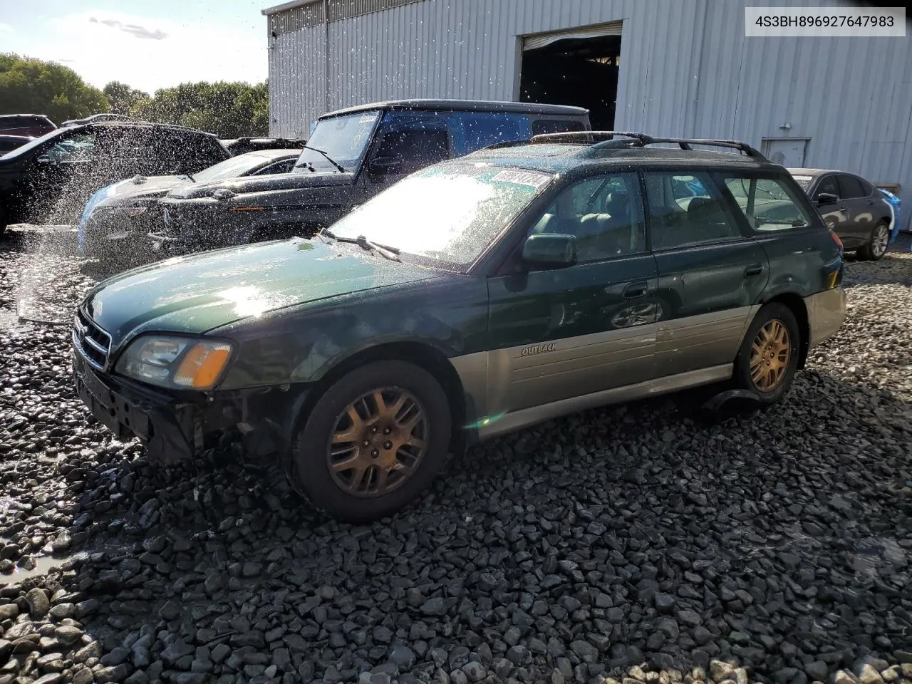 4S3BH896927647983 2002 Subaru Legacy Outback H6 3.0 Vdc