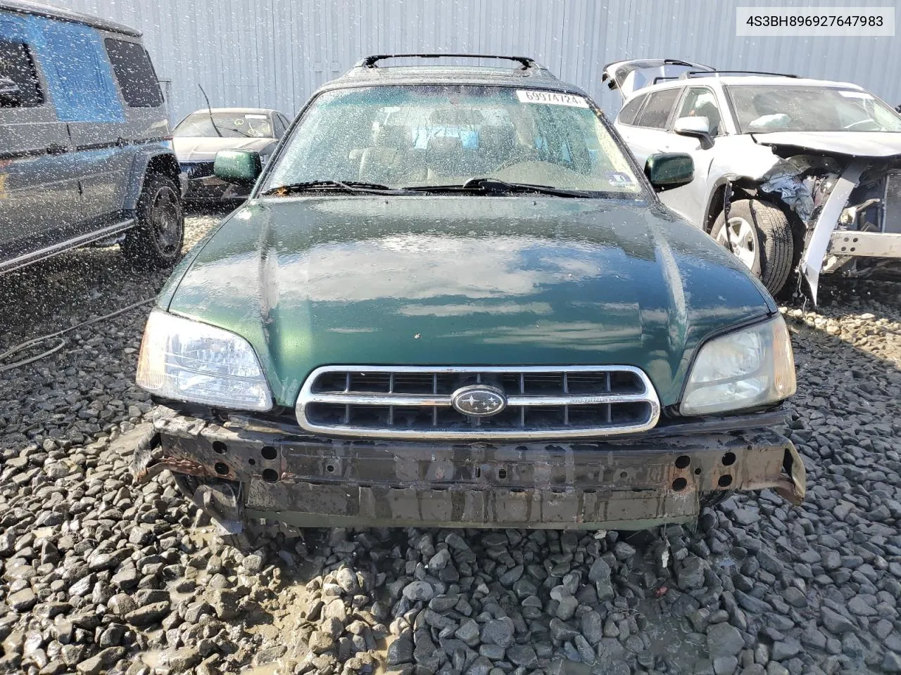 4S3BH896927647983 2002 Subaru Legacy Outback H6 3.0 Vdc