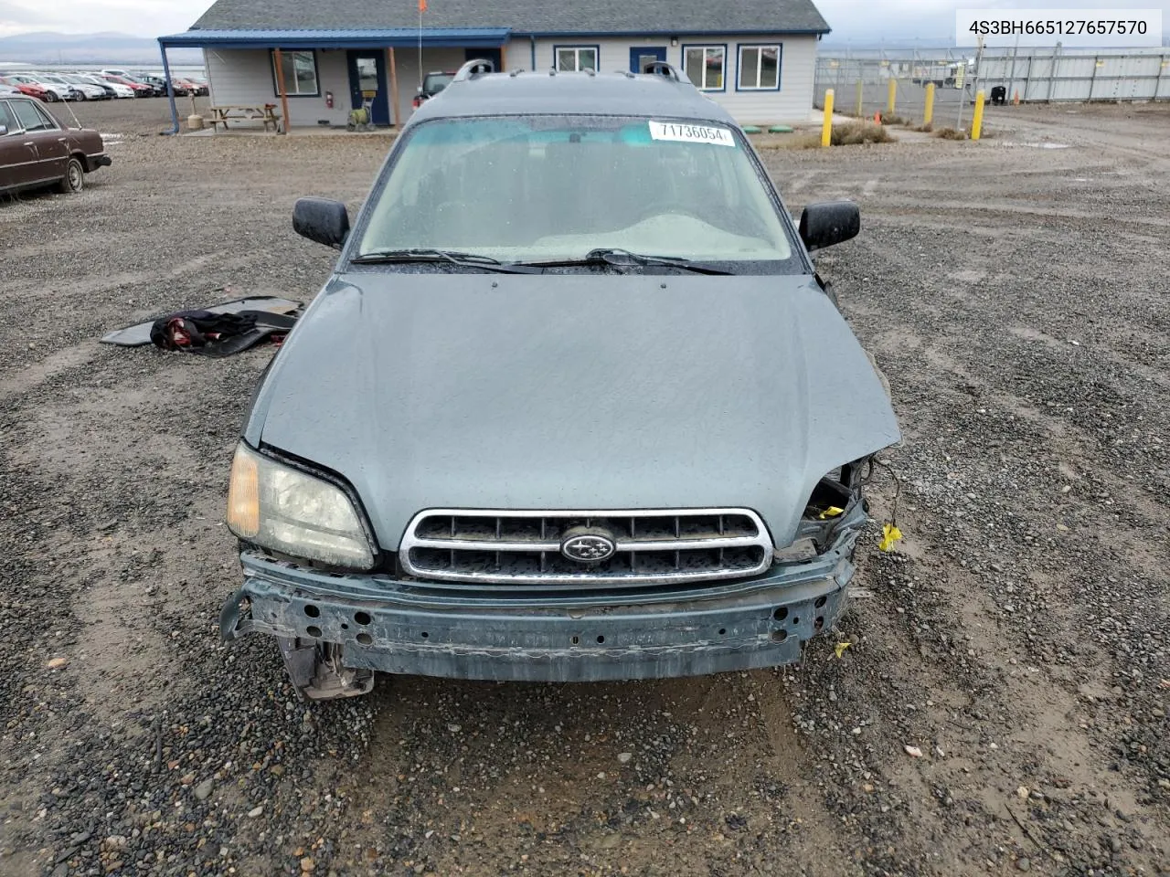 2002 Subaru Legacy Outback VIN: 4S3BH665127657570 Lot: 71736054