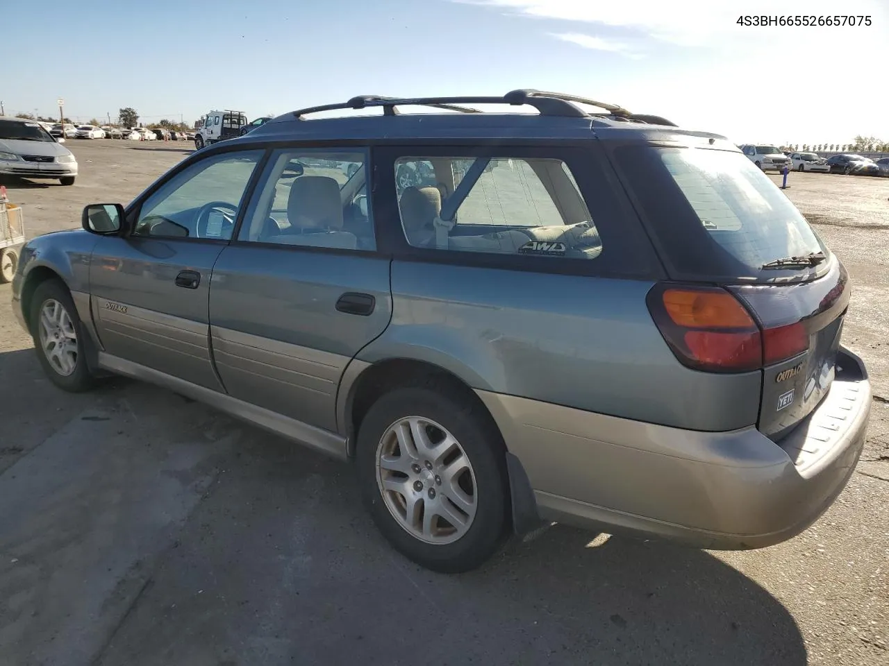 2002 Subaru Legacy Outback VIN: 4S3BH665526657075 Lot: 79793513