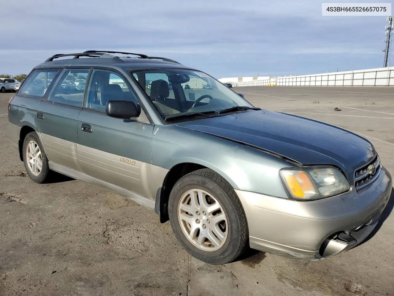 2002 Subaru Legacy Outback VIN: 4S3BH665526657075 Lot: 79793513