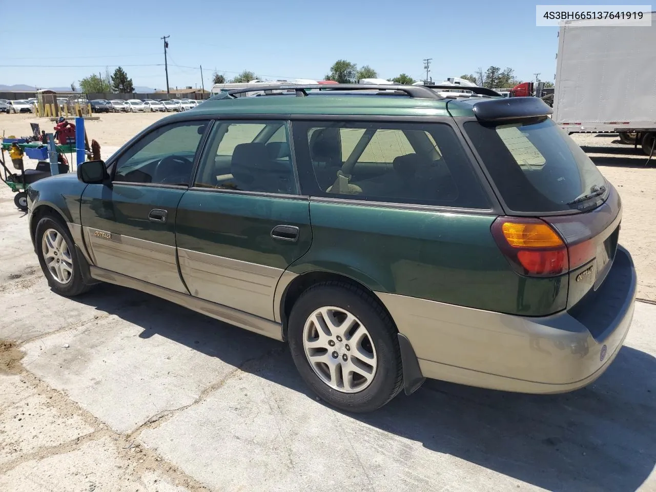 2003 Subaru Legacy Outback VIN: 4S3BH665137641919 Lot: 52769234