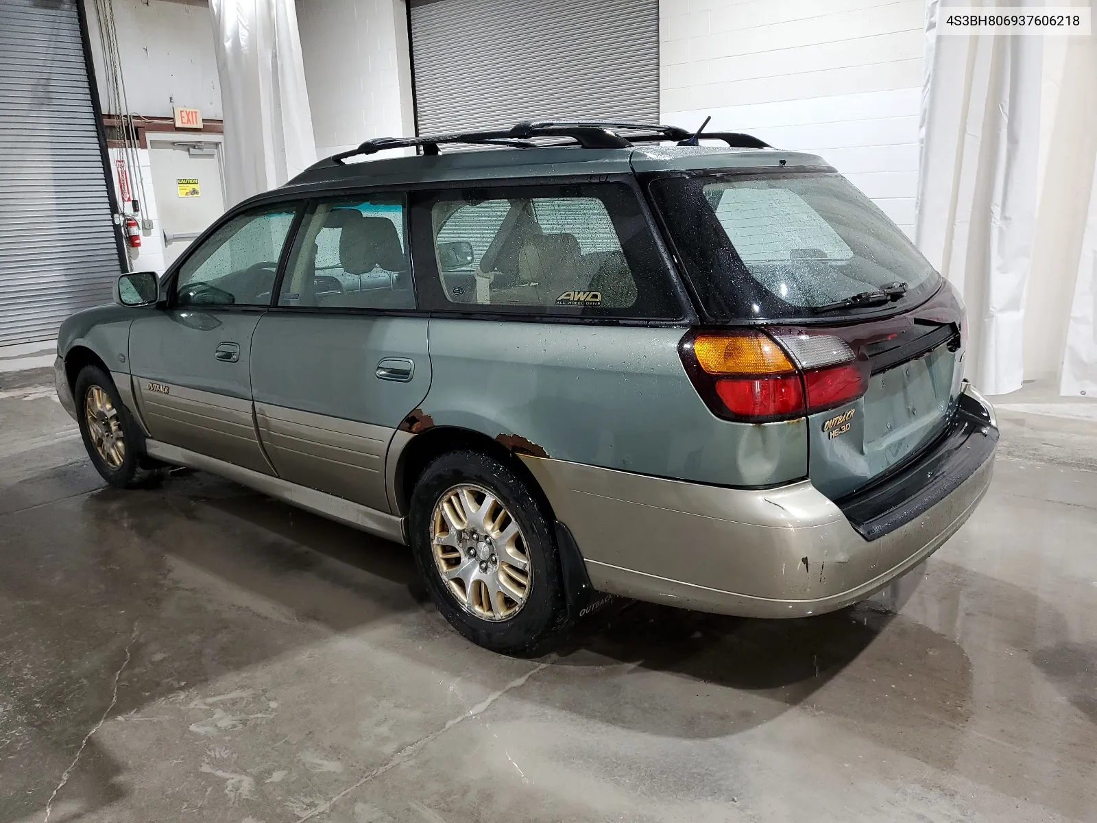 2003 Subaru Legacy Outback H6 3.0 Ll Bean VIN: 4S3BH806937606218 Lot: 60656664