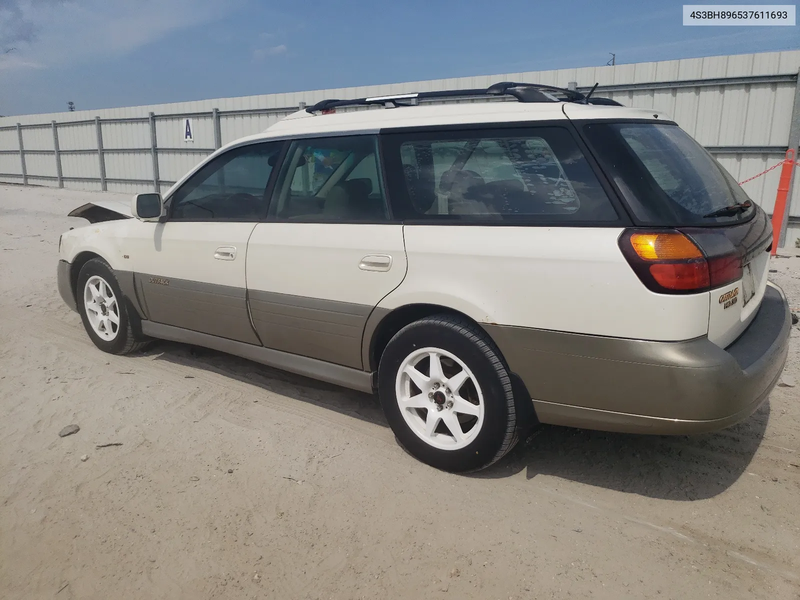 2003 Subaru Legacy Outback H6 3.0 Vdc VIN: 4S3BH896537611693 Lot: 60918564