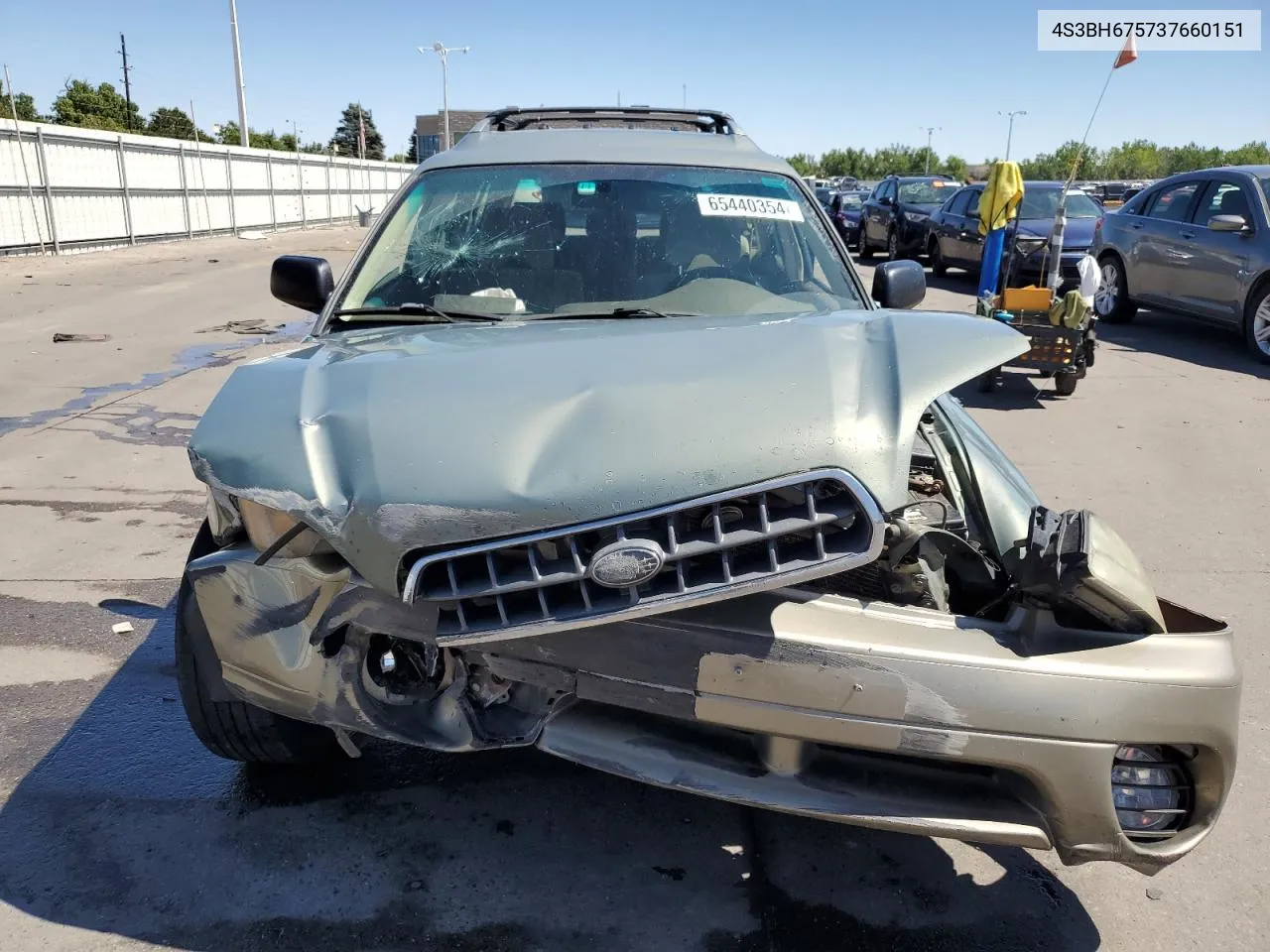 2003 Subaru Legacy Outback Awp VIN: 4S3BH675737660151 Lot: 65440354