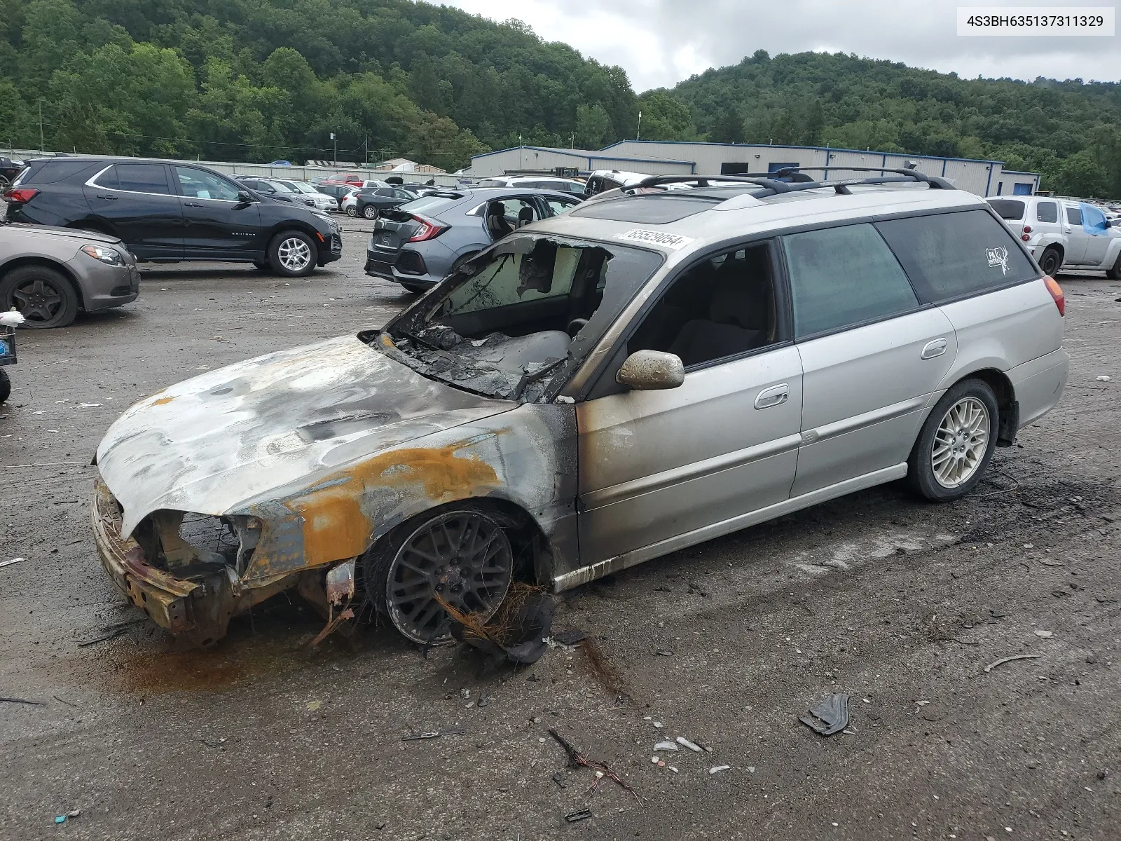 2003 Subaru Legacy L VIN: 4S3BH635137311329 Lot: 65529054