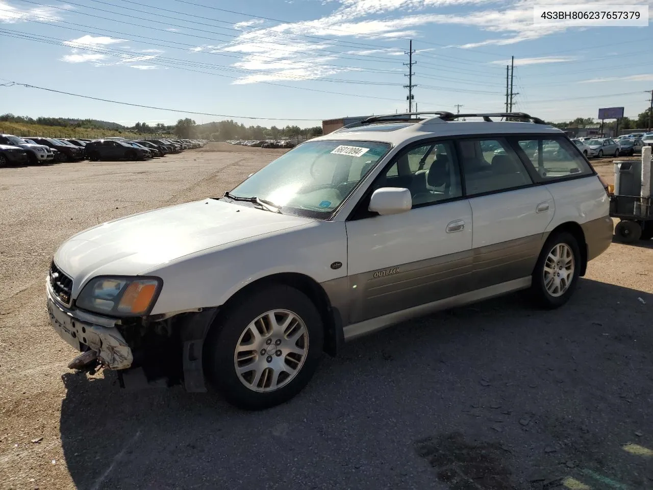 4S3BH806237657379 2003 Subaru Legacy Outback H6 3.0 Ll Bean