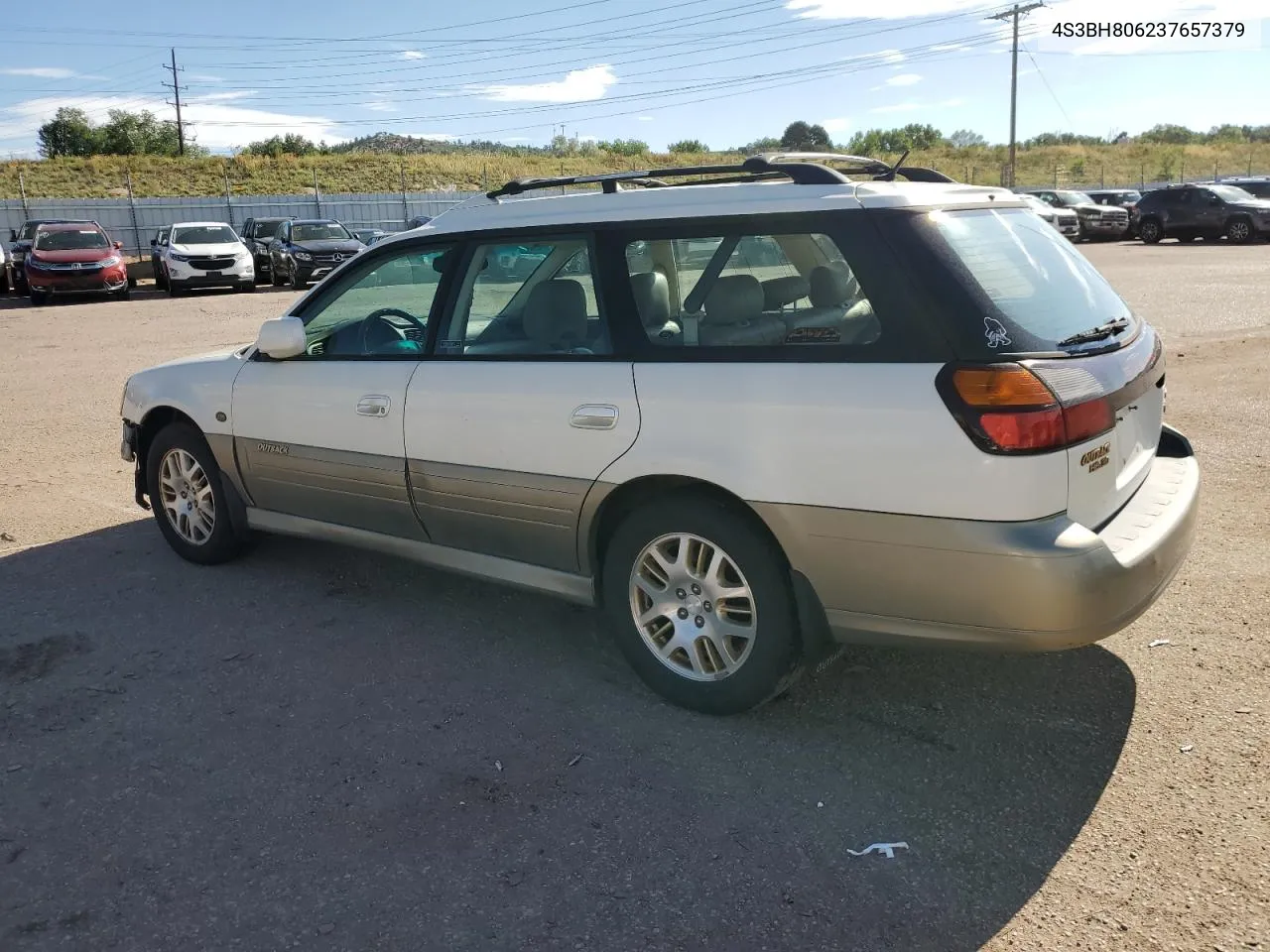 2003 Subaru Legacy Outback H6 3.0 Ll Bean VIN: 4S3BH806237657379 Lot: 66012094