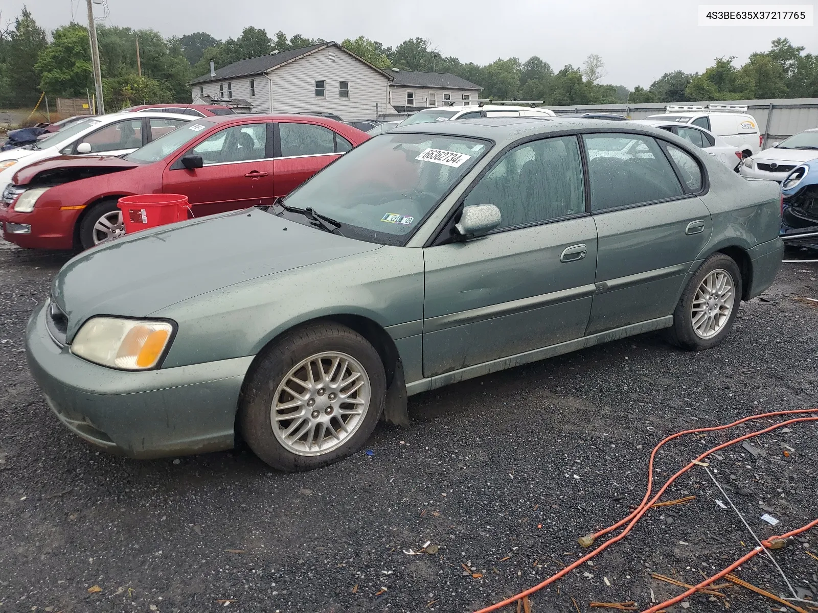 2003 Subaru Legacy L VIN: 4S3BE635X37217765 Lot: 66362734