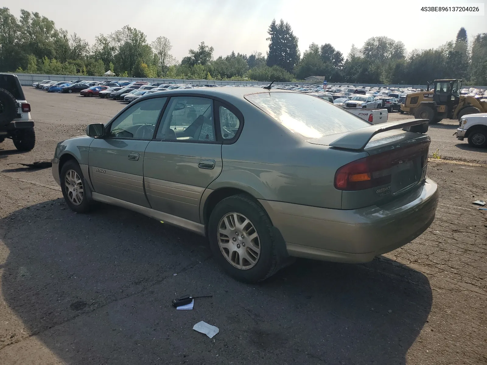 2003 Subaru Legacy Outback 3.0 H6 VIN: 4S3BE896137204026 Lot: 66628284