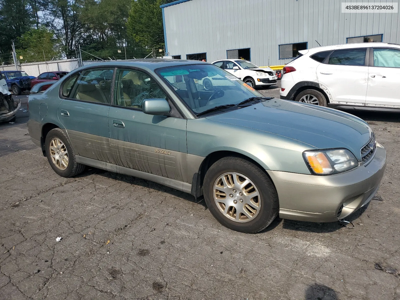 2003 Subaru Legacy Outback 3.0 H6 VIN: 4S3BE896137204026 Lot: 66628284