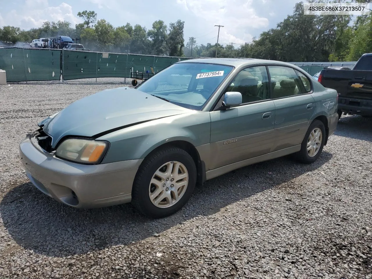 2003 Subaru Legacy Outback Limited VIN: 4S3BE686X37213507 Lot: 67737954