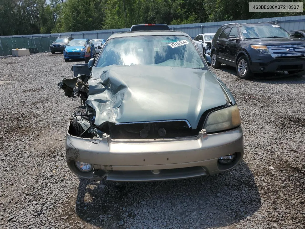 2003 Subaru Legacy Outback Limited VIN: 4S3BE686X37213507 Lot: 67737954