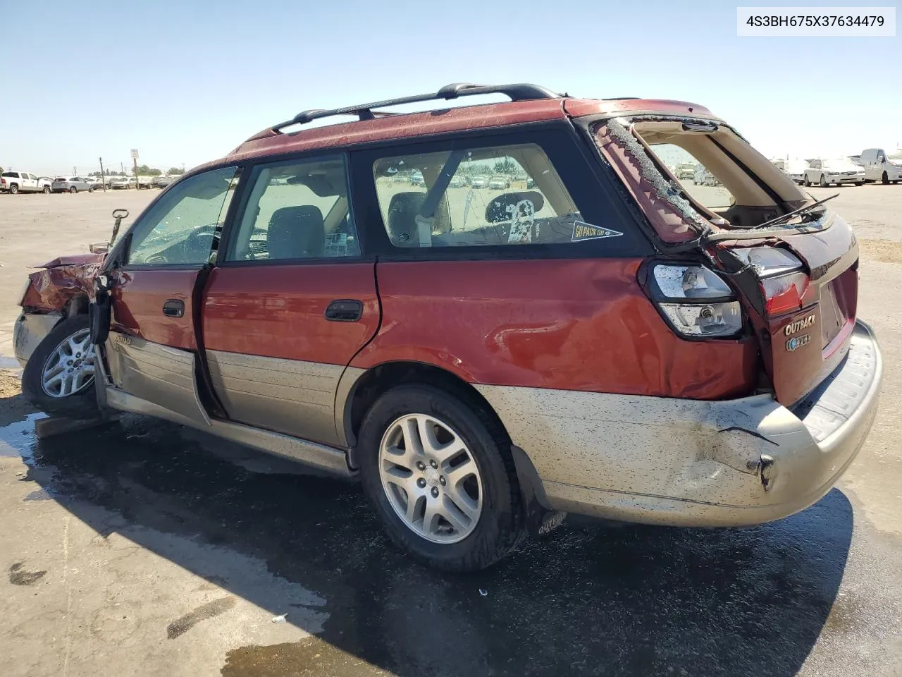 2003 Subaru Legacy Outback Awp VIN: 4S3BH675X37634479 Lot: 67834594