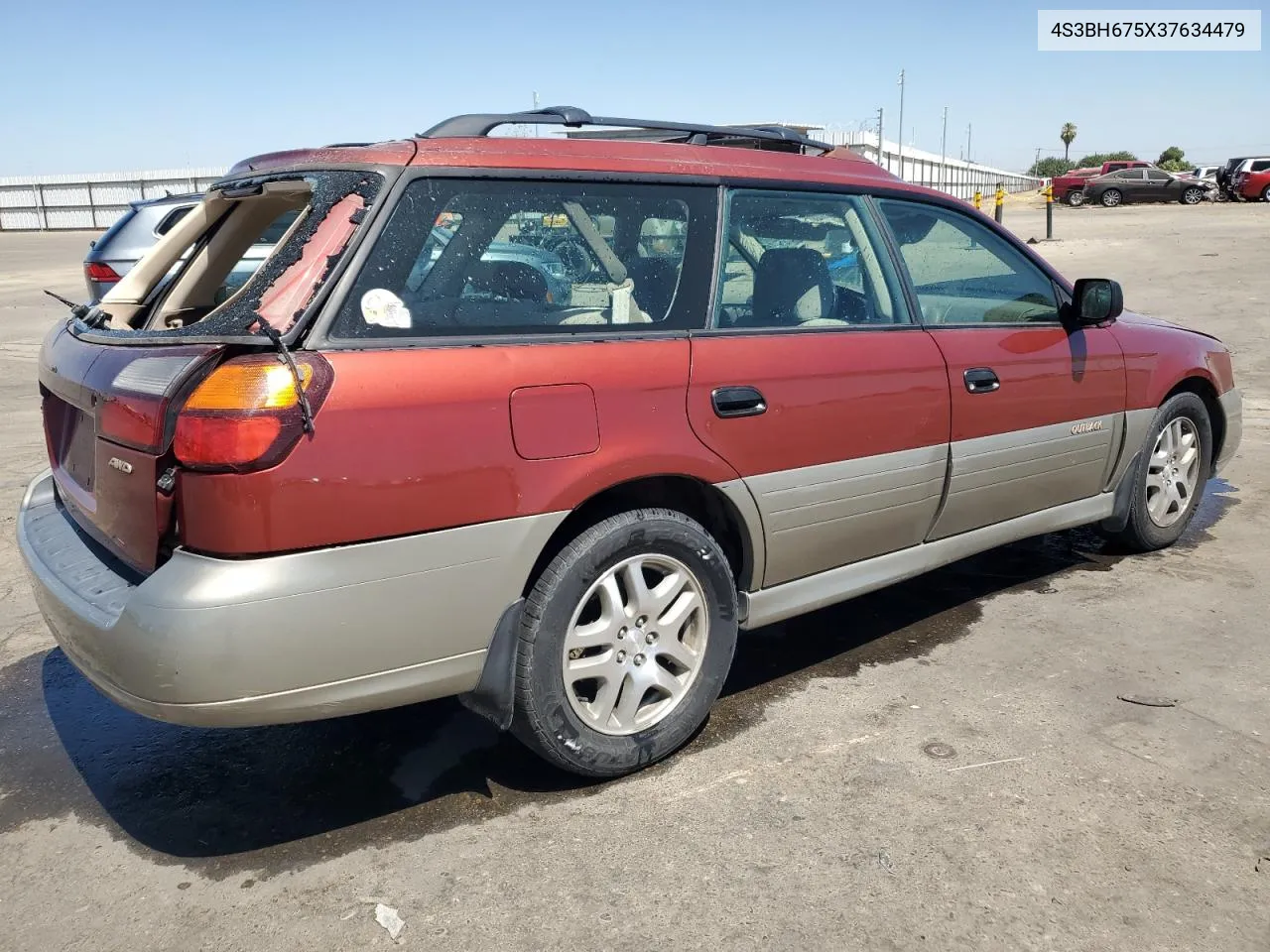 2003 Subaru Legacy Outback Awp VIN: 4S3BH675X37634479 Lot: 67834594