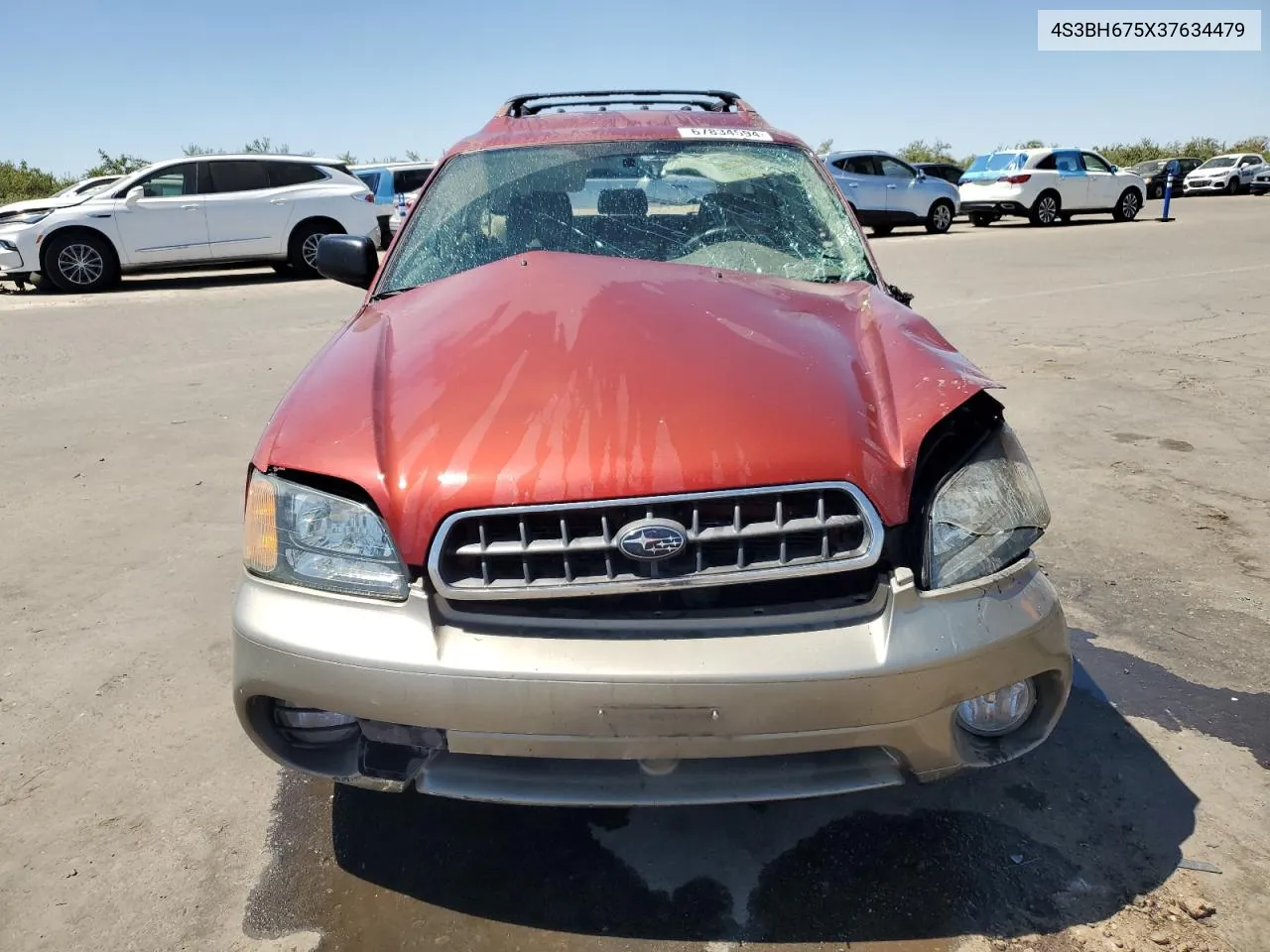 2003 Subaru Legacy Outback Awp VIN: 4S3BH675X37634479 Lot: 67834594