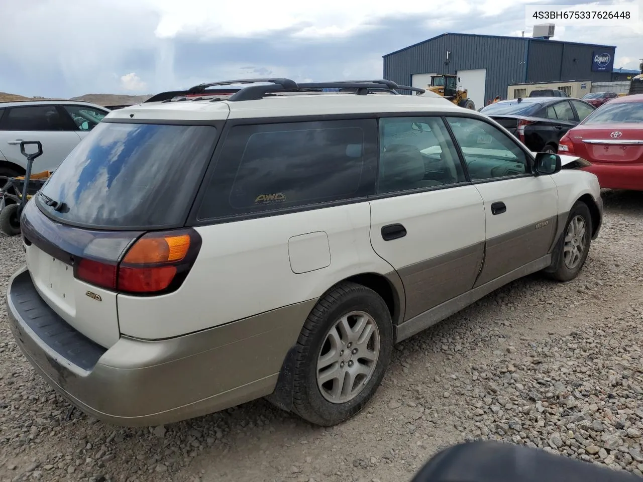 2003 Subaru Legacy Outback Awp VIN: 4S3BH675337626448 Lot: 69804504