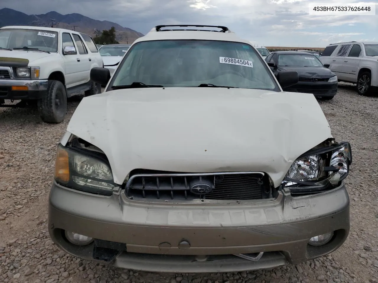 2003 Subaru Legacy Outback Awp VIN: 4S3BH675337626448 Lot: 69804504