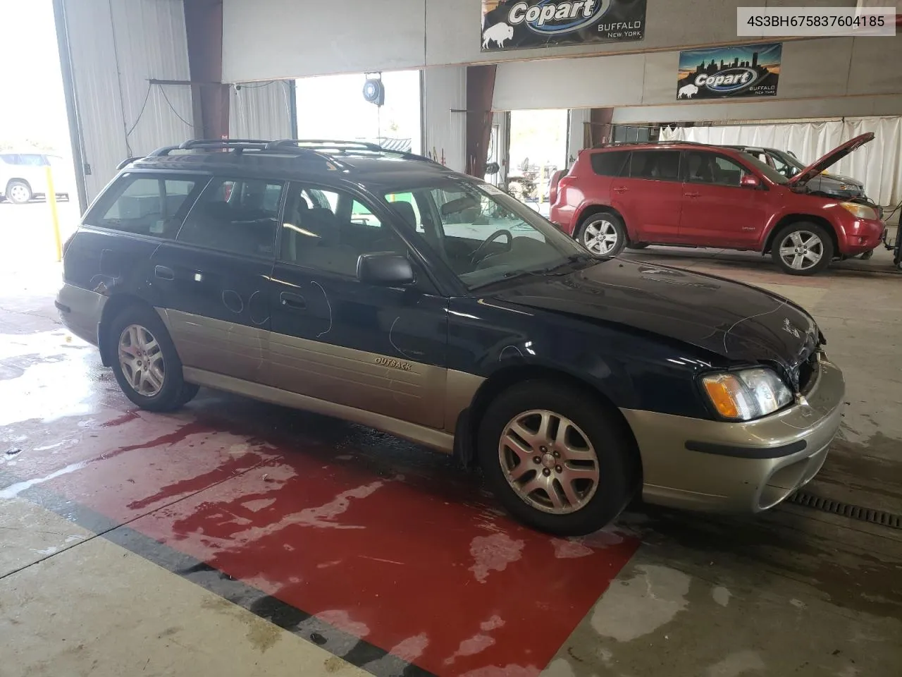 2003 Subaru Legacy Outback Awp VIN: 4S3BH675837604185 Lot: 71530844