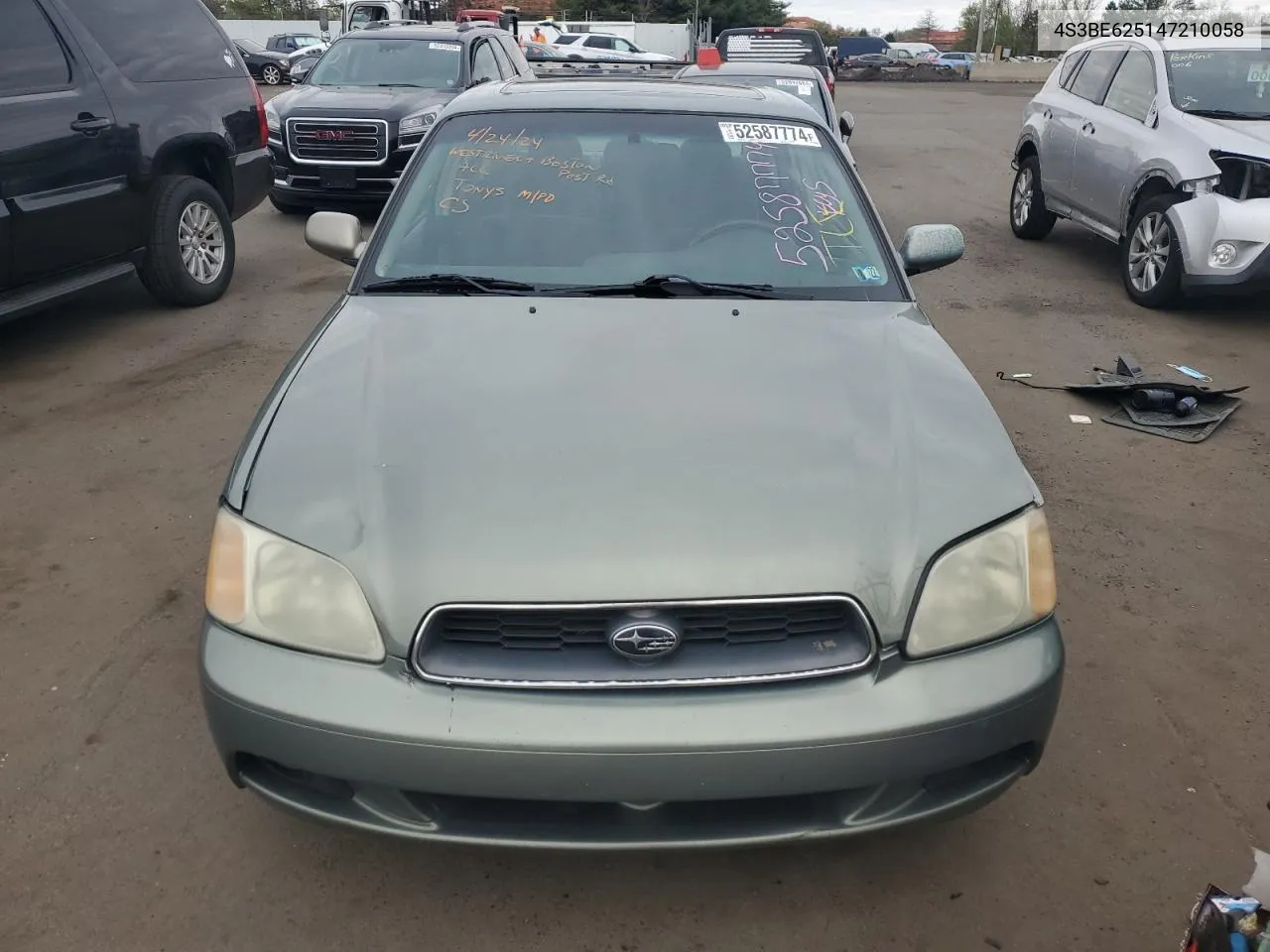 2004 Subaru Legacy L Special VIN: 4S3BE625147210058 Lot: 52587774