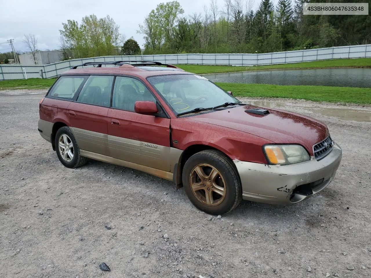 2004 Subaru Legacy Outback H6 3.0 Ll Bean VIN: 4S3BH806047635348 Lot: 53875684