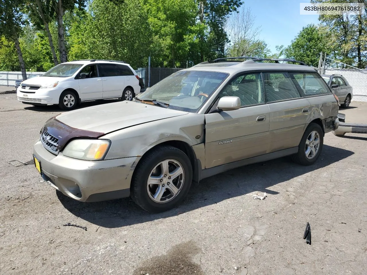 2004 Subaru Legacy Outback H6 3.0 Ll Bean VIN: 4S3BH806947615082 Lot: 54961614