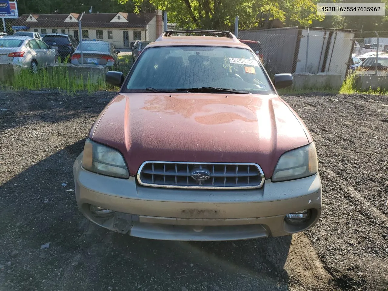 2004 Subaru Legacy Outback Awp VIN: 4S3BH675547635962 Lot: 55294794