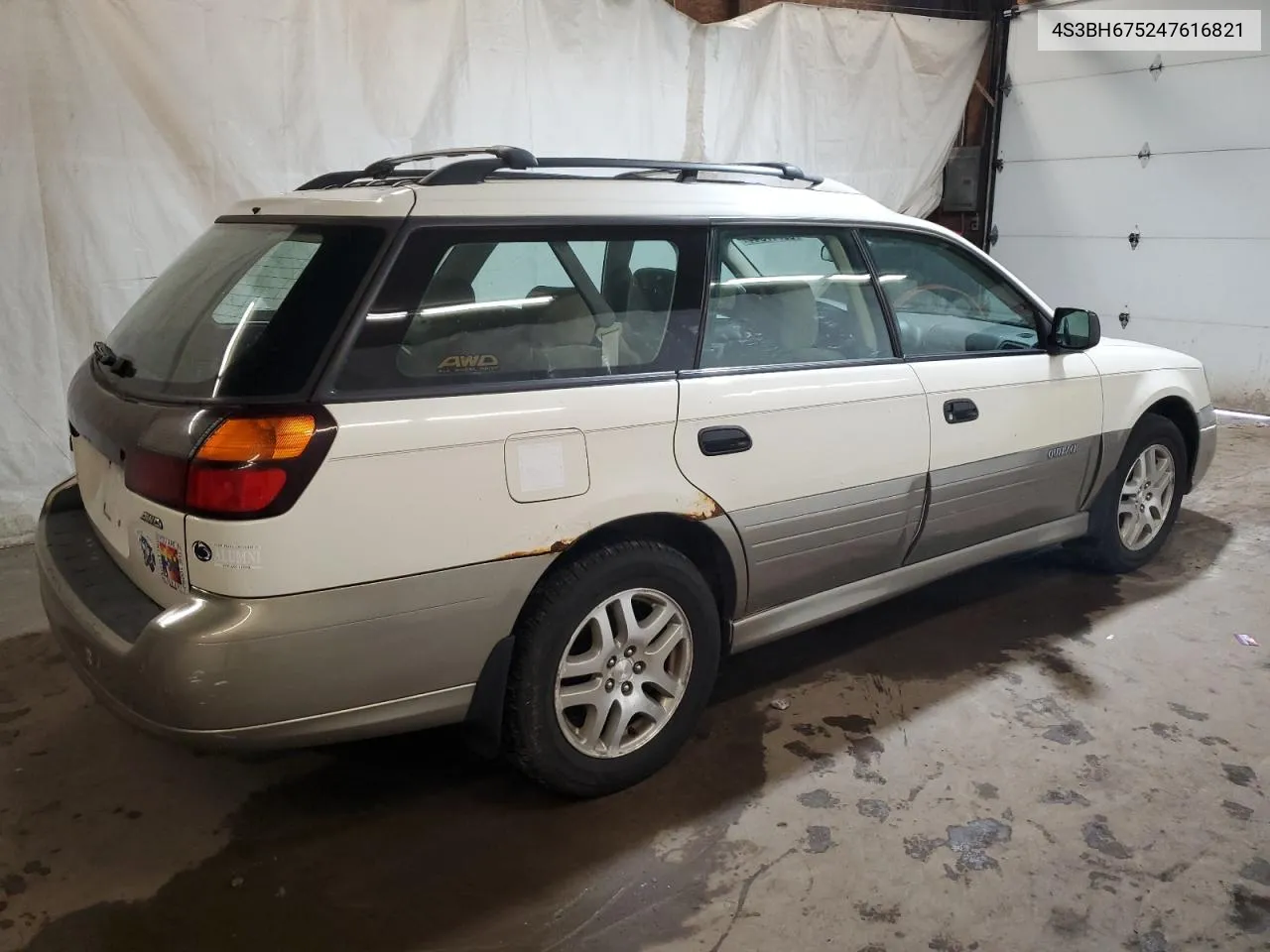 2004 Subaru Legacy Outback Awp VIN: 4S3BH675247616821 Lot: 55717344