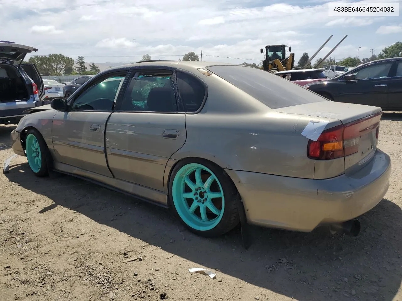 2004 Subaru Legacy Gt VIN: 4S3BE646645204032 Lot: 56269674