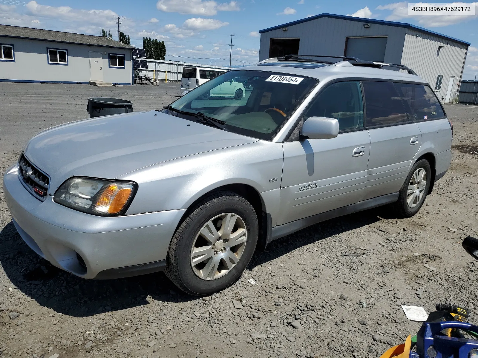 2004 Subaru Legacy Outback H6 3.0 Vdc VIN: 4S3BH896X47629172 Lot: 61709454