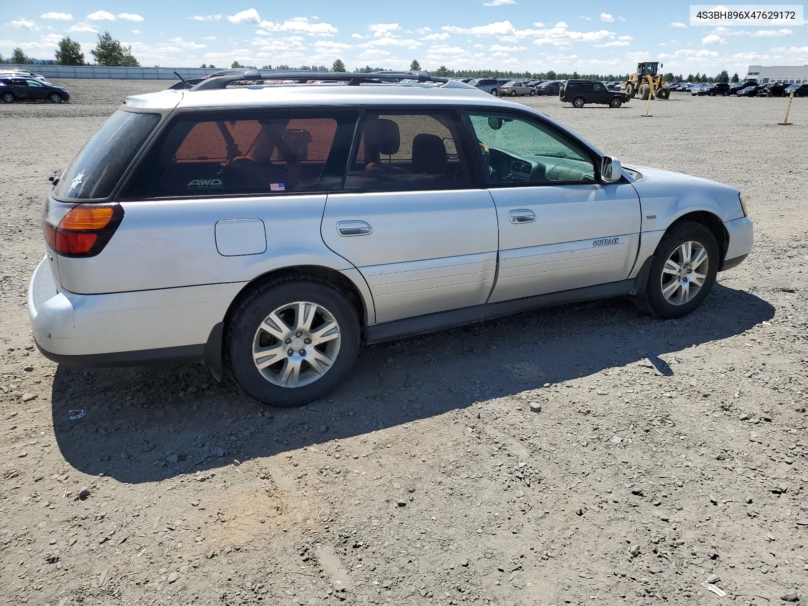 2004 Subaru Legacy Outback H6 3.0 Vdc VIN: 4S3BH896X47629172 Lot: 61709454