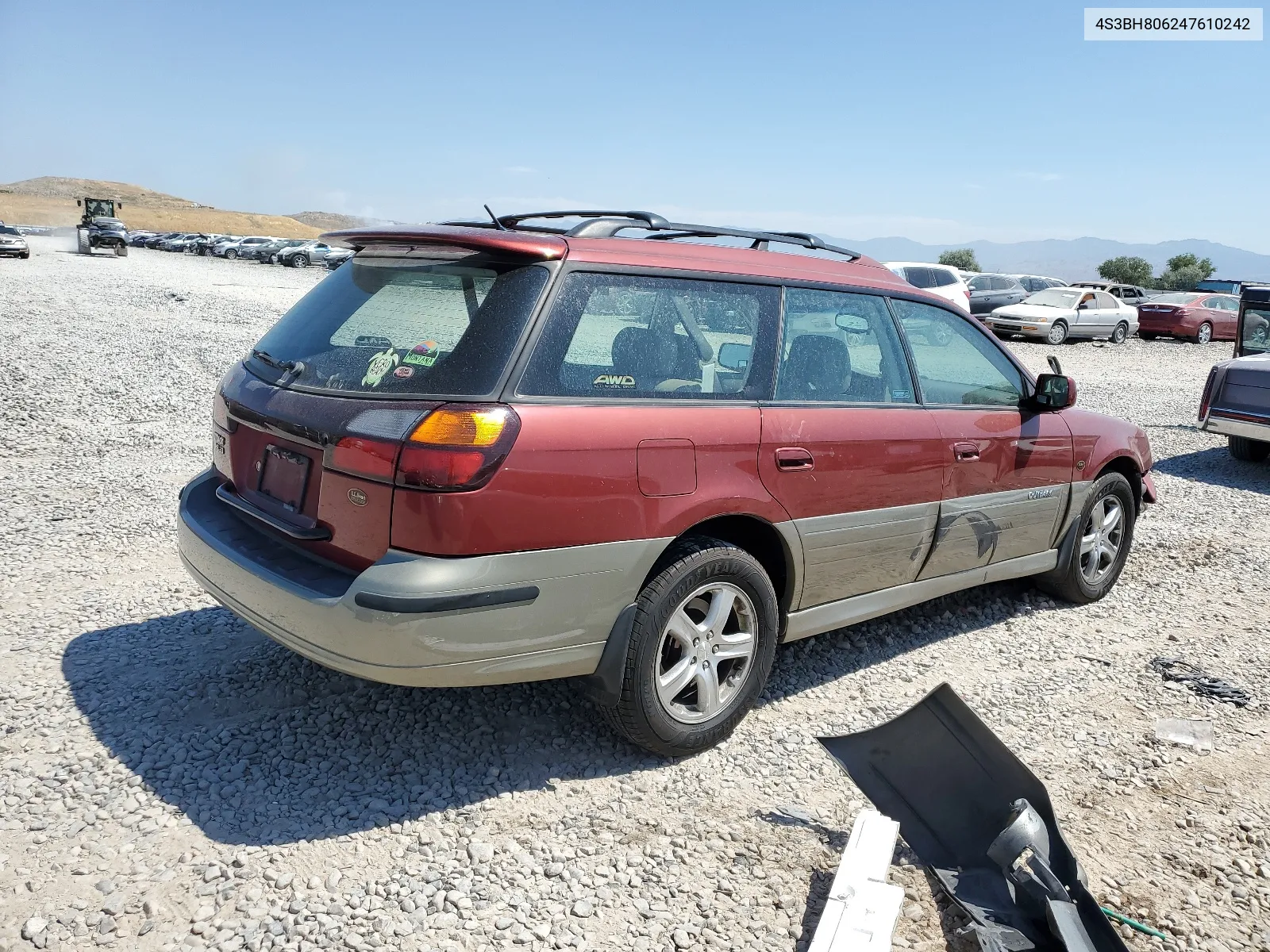 2004 Subaru Legacy Outback H6 3.0 Ll Bean VIN: 4S3BH806247610242 Lot: 63465444