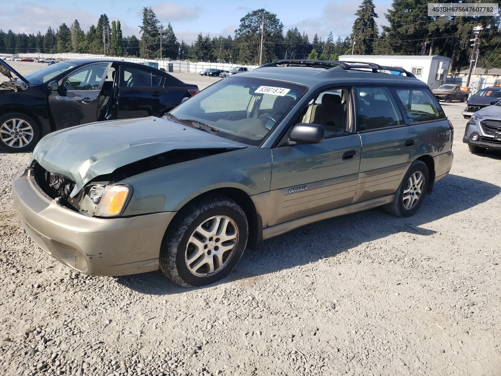 2004 Subaru Legacy Outback Awp VIN: 4S3BH675647607782 Lot: 63901874