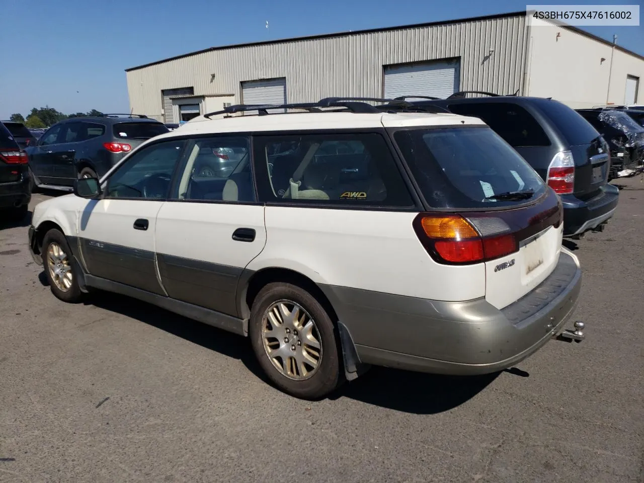 2004 Subaru Legacy Outback Awp VIN: 4S3BH675X47616002 Lot: 65460924