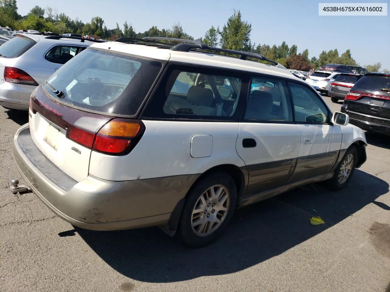 2004 Subaru Legacy Outback Awp VIN: 4S3BH675X47616002 Lot: 65460924