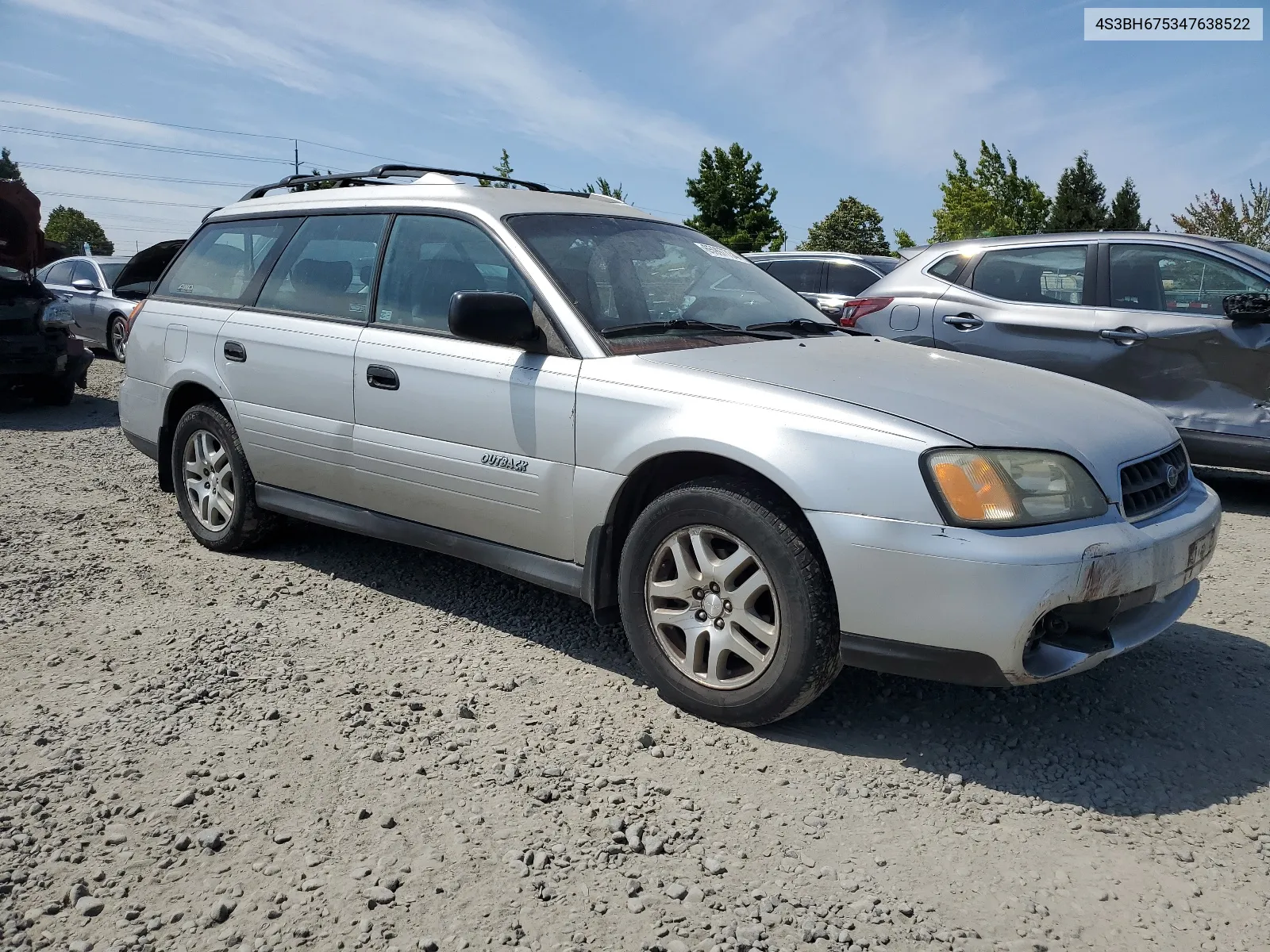 2004 Subaru Legacy Outback Awp VIN: 4S3BH675347638522 Lot: 65997734