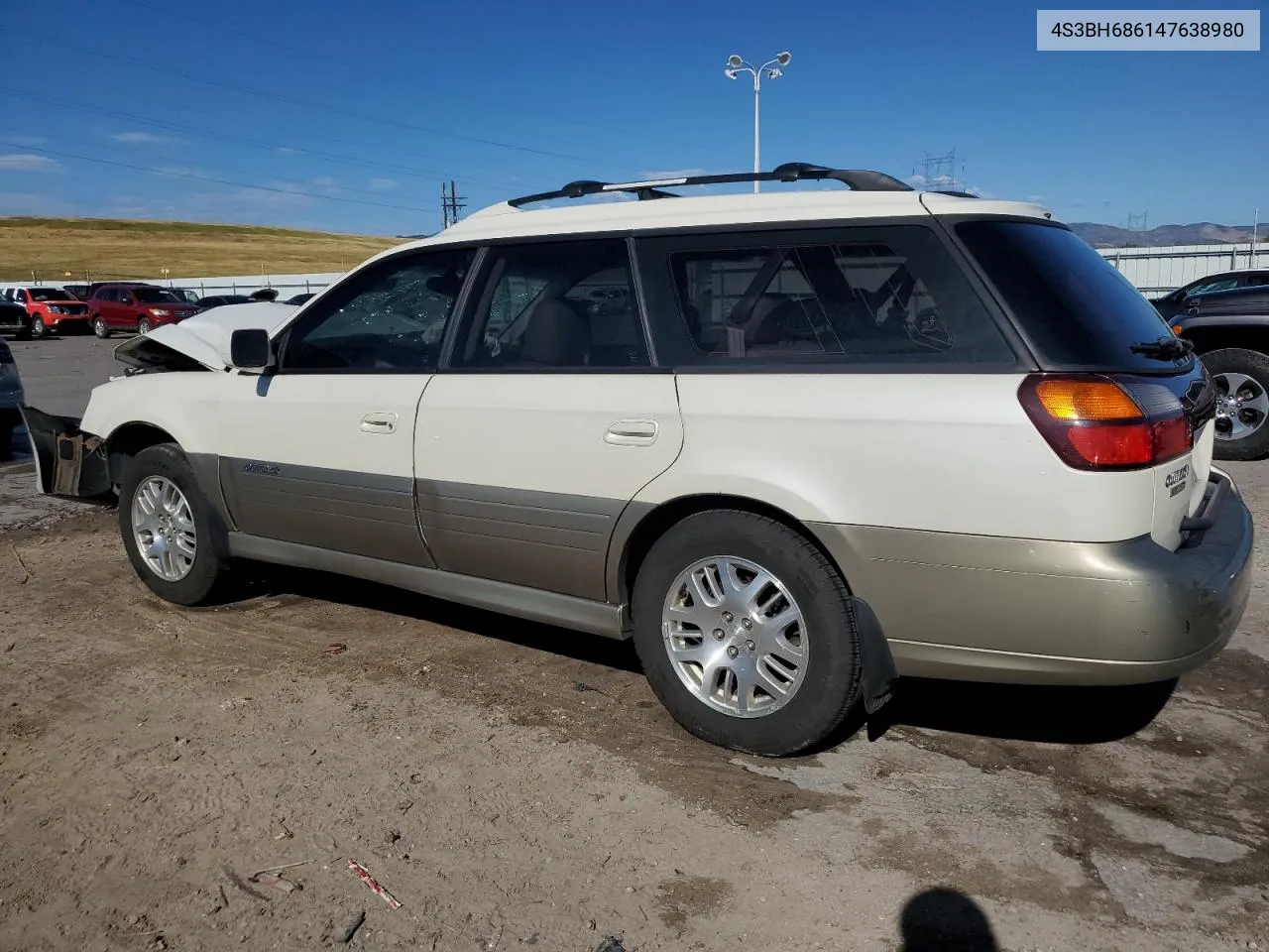 4S3BH686147638980 2004 Subaru Legacy Outback Limited