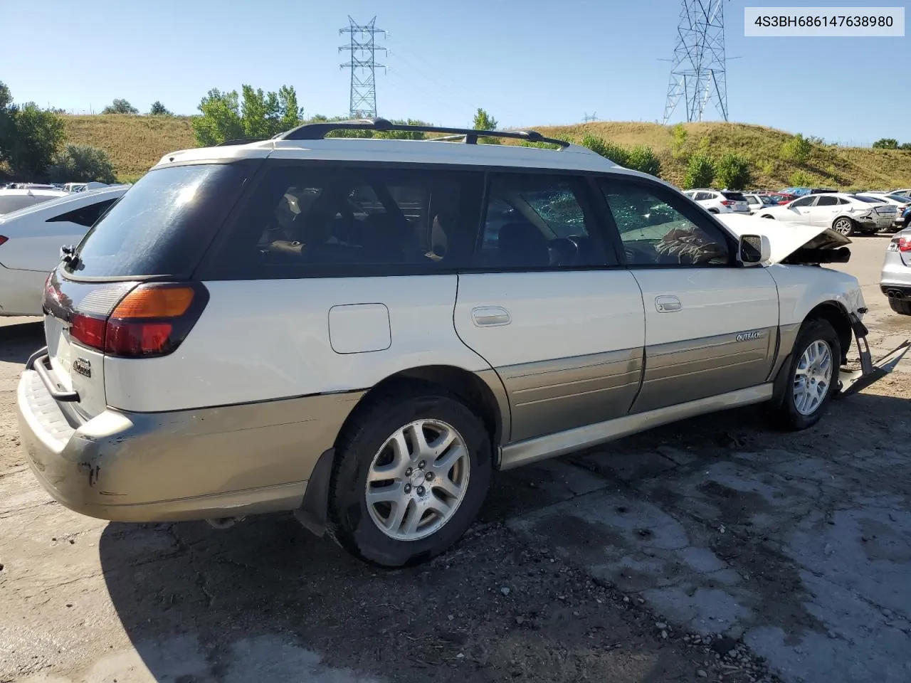 2004 Subaru Legacy Outback Limited VIN: 4S3BH686147638980 Lot: 67385354