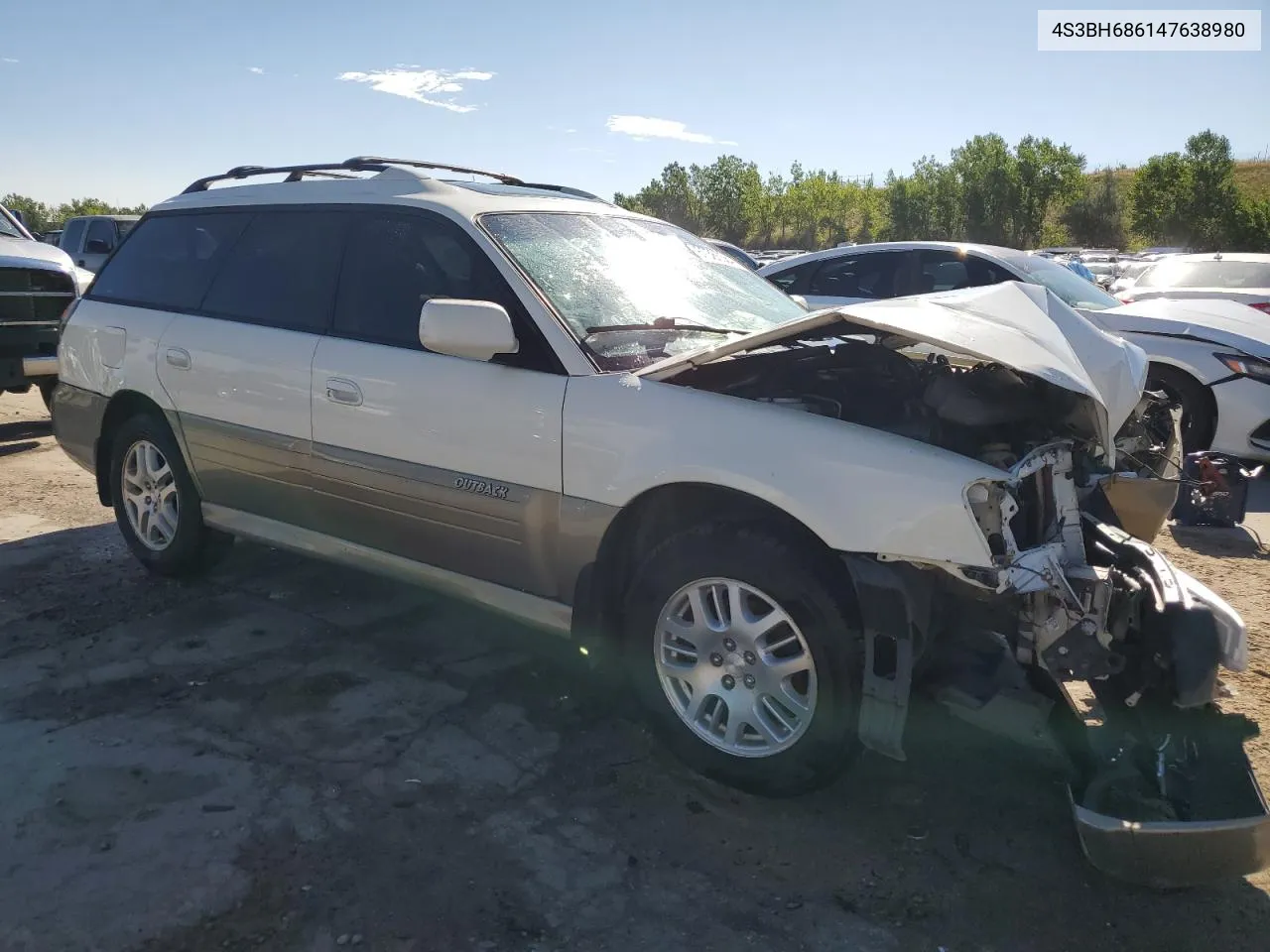 2004 Subaru Legacy Outback Limited VIN: 4S3BH686147638980 Lot: 67385354